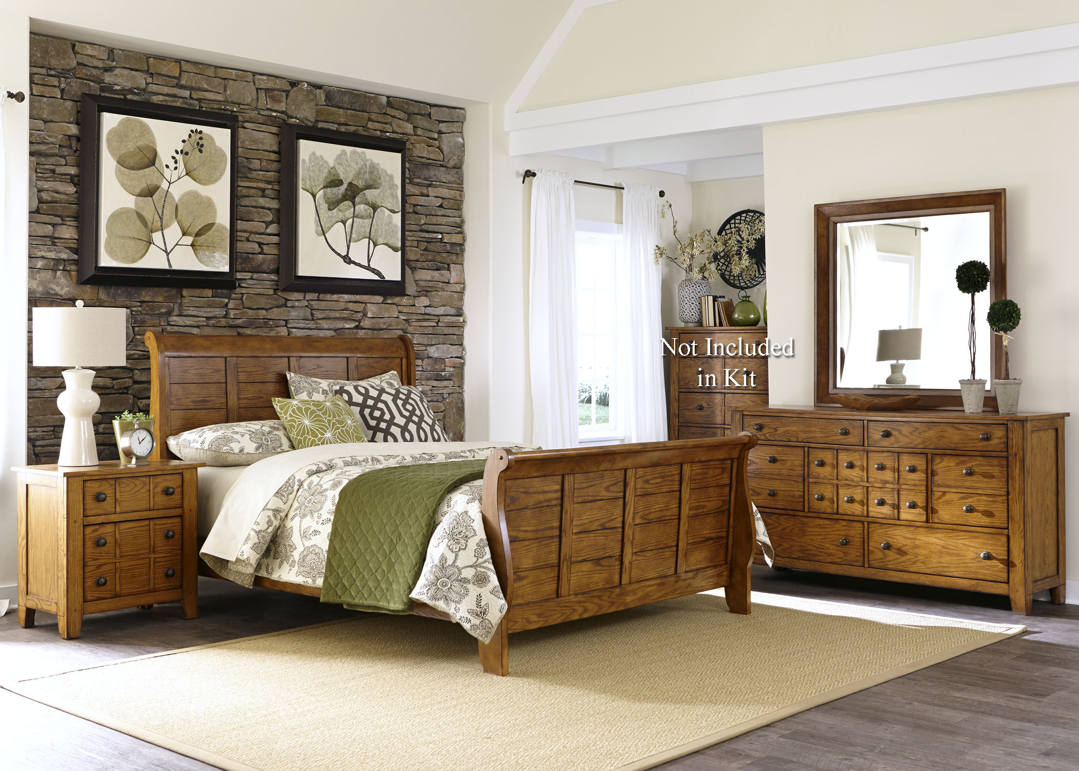 Liberty Furniture Grandpa's Cabin Queen Bedroom Group Royal Furniture